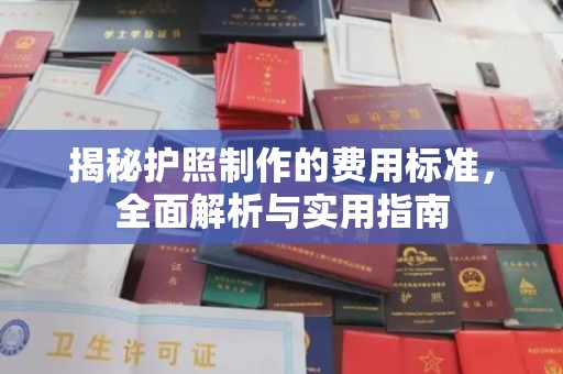 袁州揭秘护照制作的费用标准，全面解析与实用指南